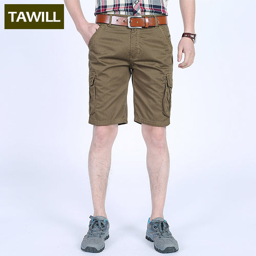 Dark Khaki Shorts