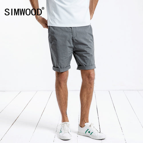 Slim Zipper Grey Shorts