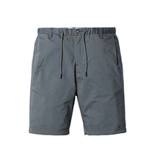 Slim Zipper Grey Shorts